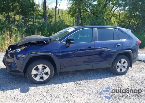 2019 Toyota Rav4 Hybrid Xle из США, поврежденный, VIN 2T3RWRFV2KW033318